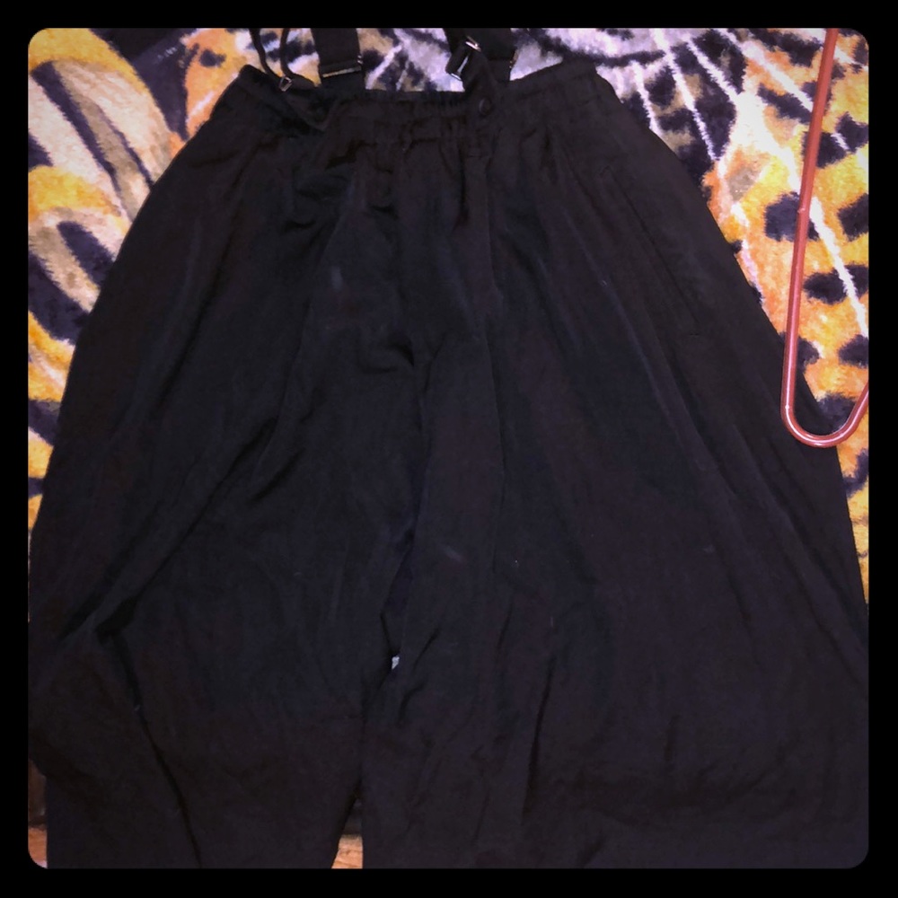 Designer Yohji Yamamoto pants.